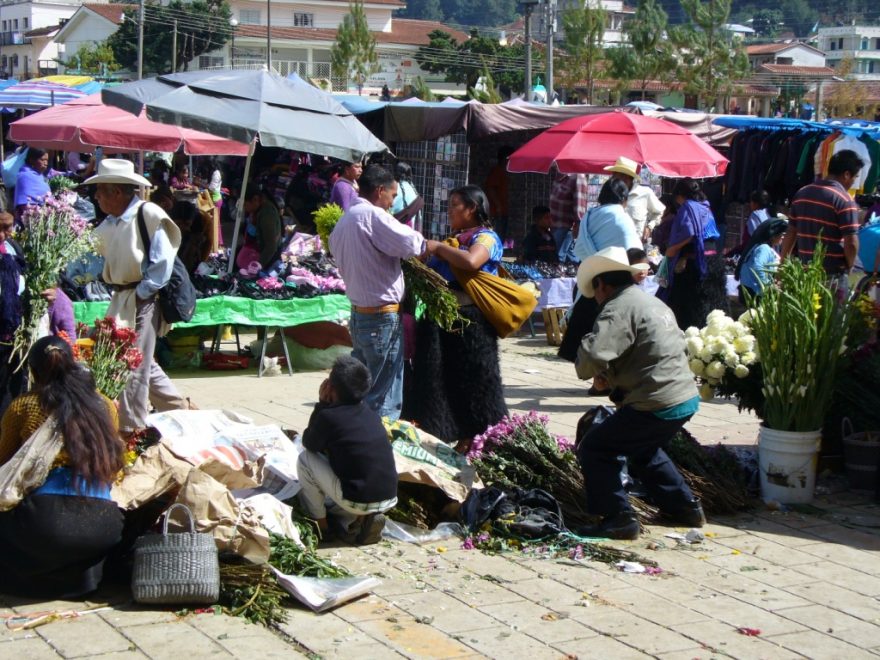 Trhy v San Juan Chamula