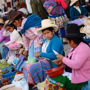 Živé indiánské trhy, Peru