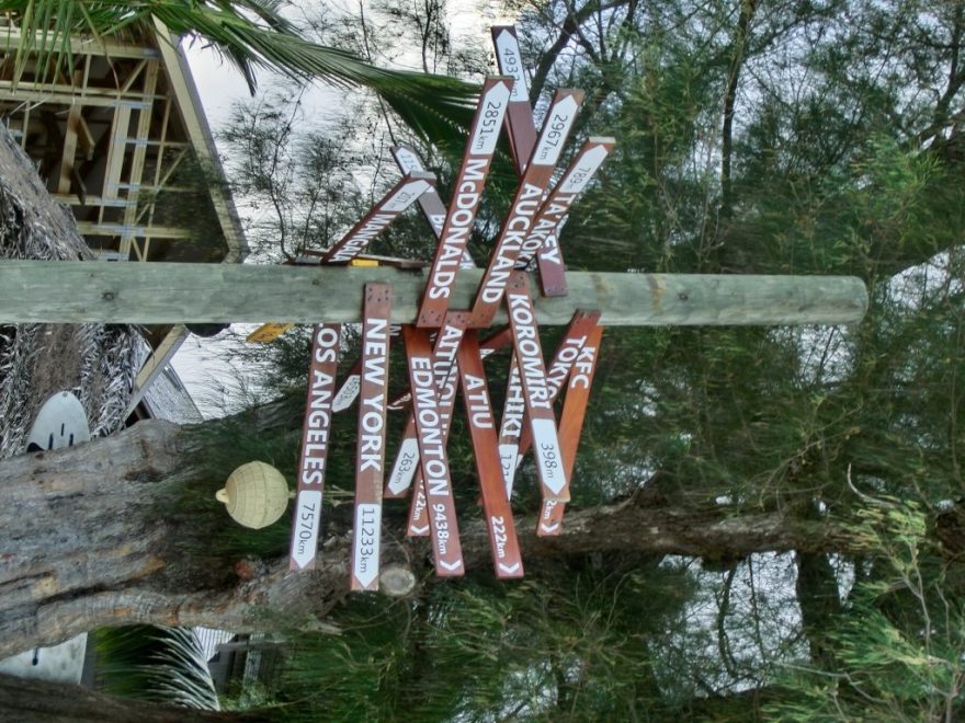 Vše je vzdálené na tisíce kilometrů, Rarotonga