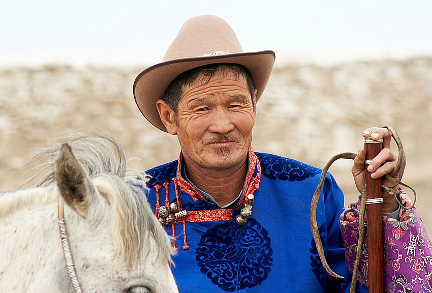 Portrét mongolského pastevce, Mongolsko
