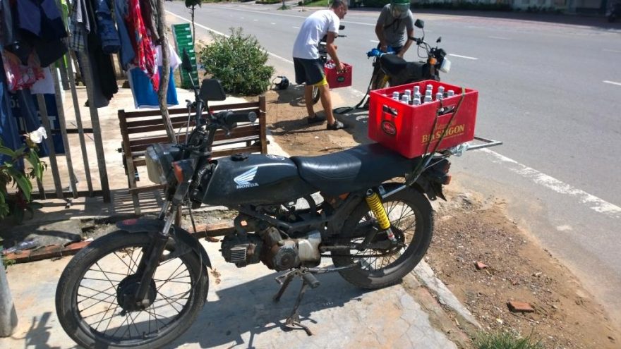 Multifunkční využití motorky, Vietnam