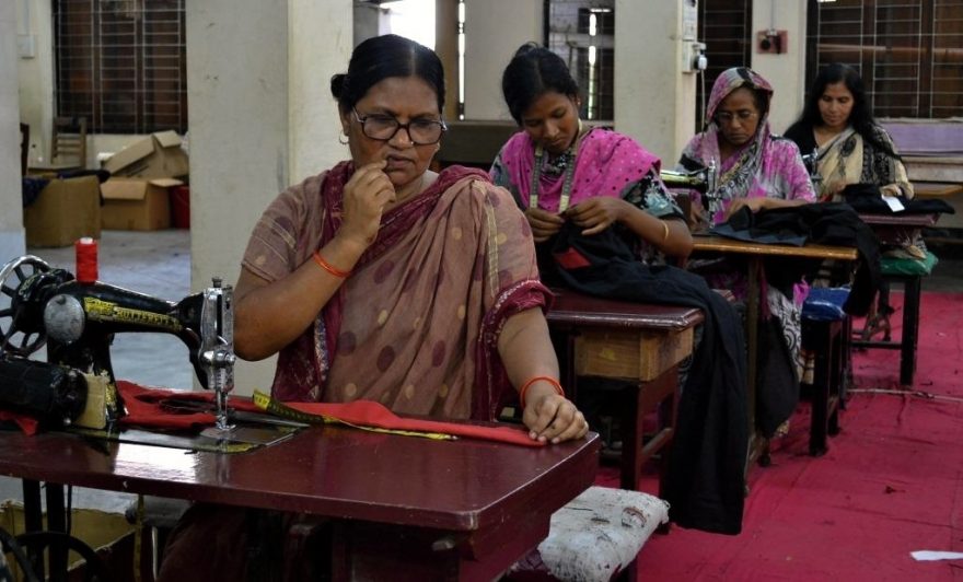 Organizace zaměstnává více než 200 žen, Bangladéš