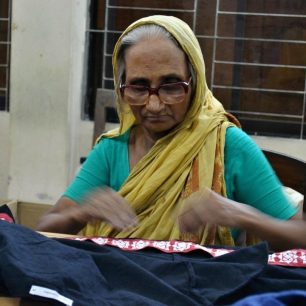 Nejprestižnější prací je tkaní, Bangladéš