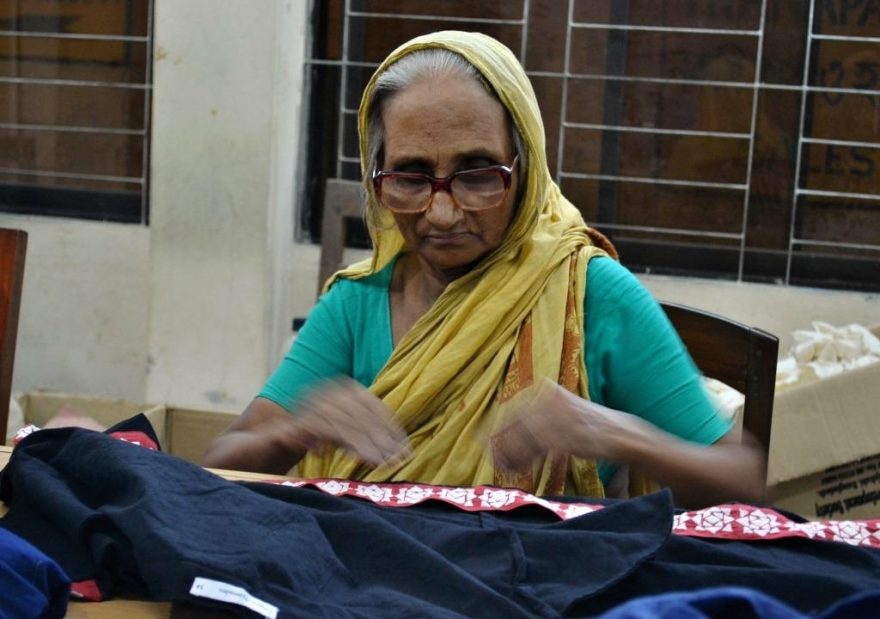 Nejprestižnější prací je tkaní, Bangladéš