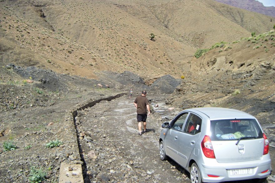 Drsná příroda v Maroku