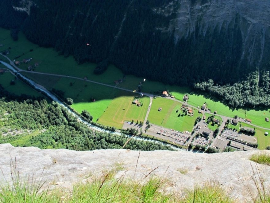 Dech beroucí výhledy do údolí, Mürren
