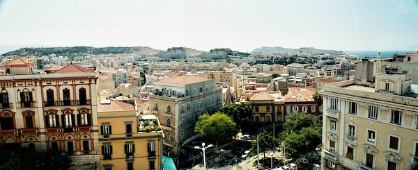 Panorama města Umberto