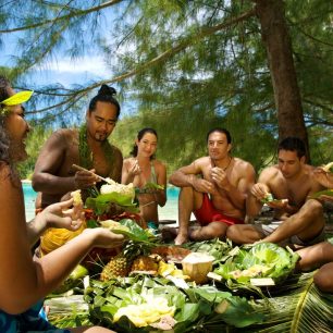 Piknik na ostrově Moorea