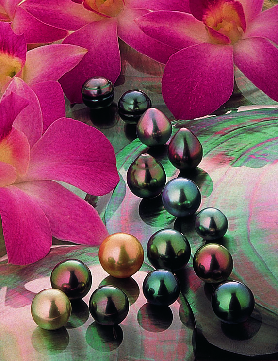 Tahitské perly patří k nějvzácnějším