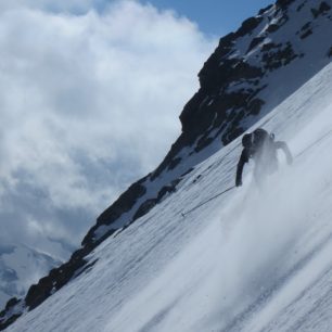 Sjezd Pallaviciniho kuloáru, Grossglockner