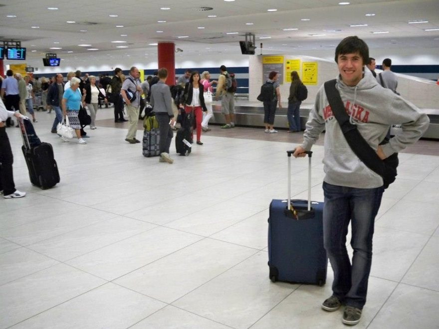 pětadvacetiletý tvůrce zpravodajského webu pro mladé Alexandr