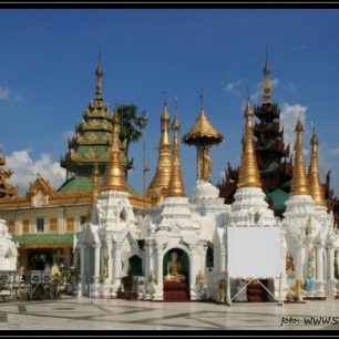 Shwedagon Paya, Yangoon, Barma