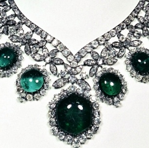 Emeraldový náhrdelník
