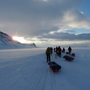 Podmínky na Špicberkách jsou drsné