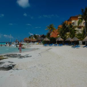 Pláž Playa del Carmen