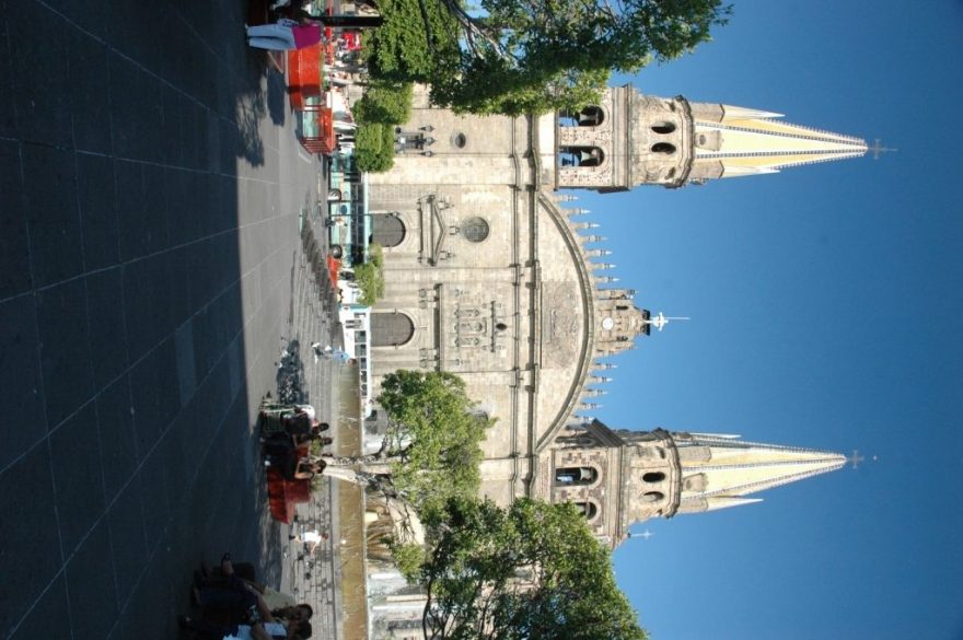 Pohled na hlavní katedrálu