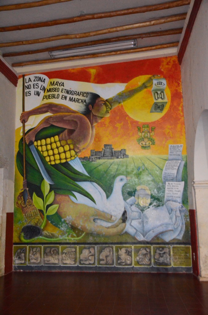 Mayové, lid kukuřice – Centro Cultural: Felipe Carillo Puerto