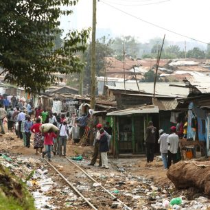Slum Kibera, Keňa