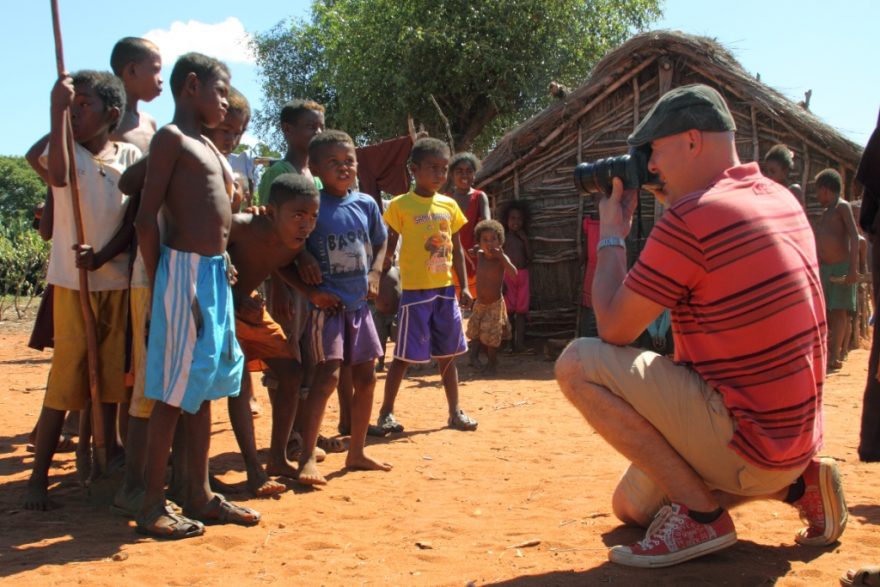 S místními dětmi, Madagaskar