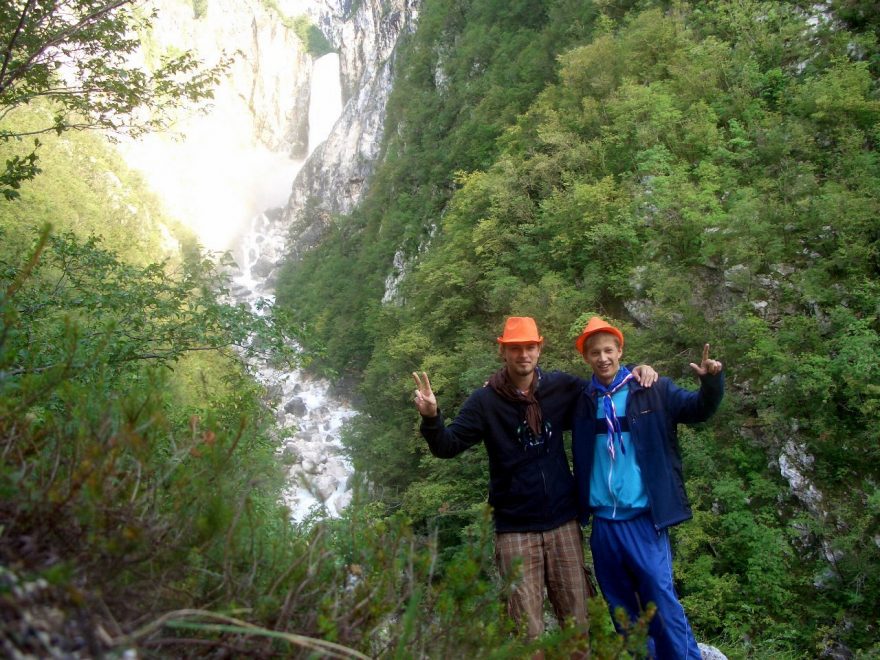 Vodopád Boka, Slovinsko