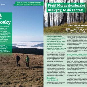 Obsahem čísla jsou i tipy na 4 české hřebenovky.