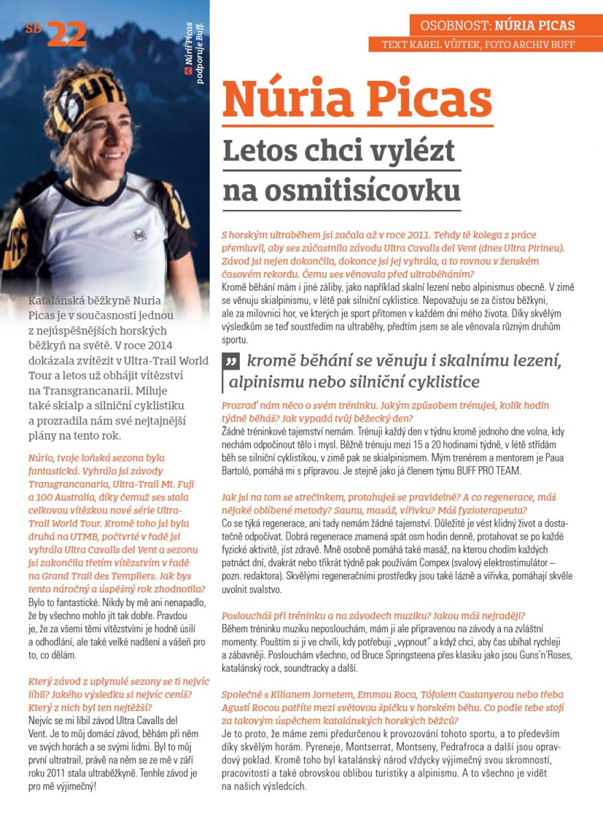 Rozhovor s Núrií Picas.