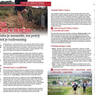 Běhání po asfaltu je anomálie, běhejte v přírodě.