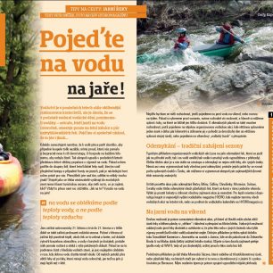 Tipy na jarní vodácký výlet.