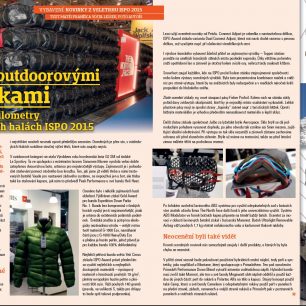 Byli jsme u představených outdoorových novinek na letošním ISPO.