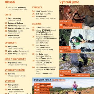 Obsah Svět outdooru 1/2015