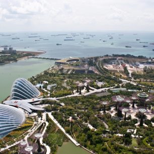 Výhled na Singapur