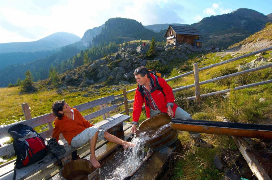 Speik koupel v horském pramenu ©Michael Gruber