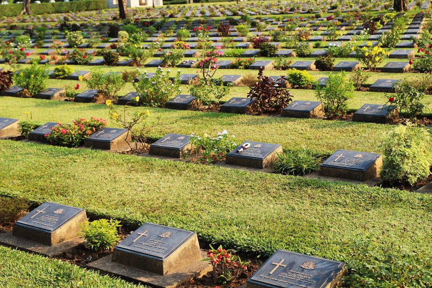 Tichá připomínka smrti v Kanchanaburi