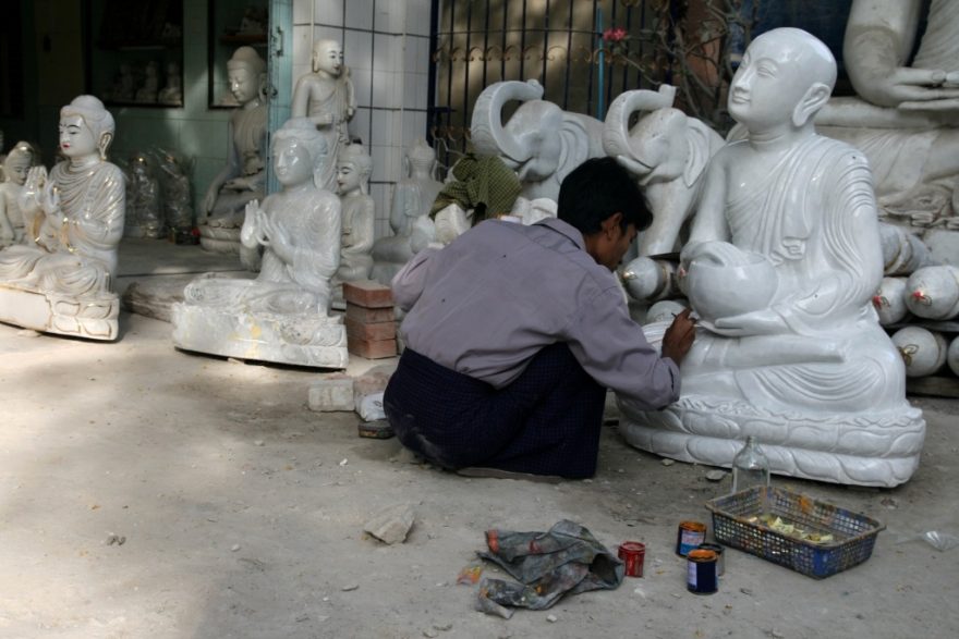 Každá socha vyžaduje naprostou preciznost umělce
