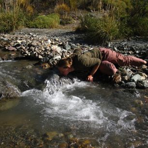 Z místních potoků a řek se můžete napít, Chile
