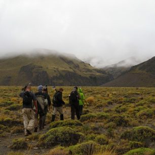 Dobrovolníci na cestě budovat další stezky NP Patagonia