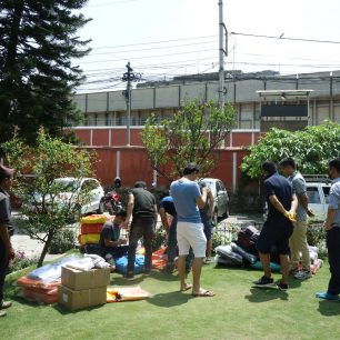 Příprava materiální pomoci