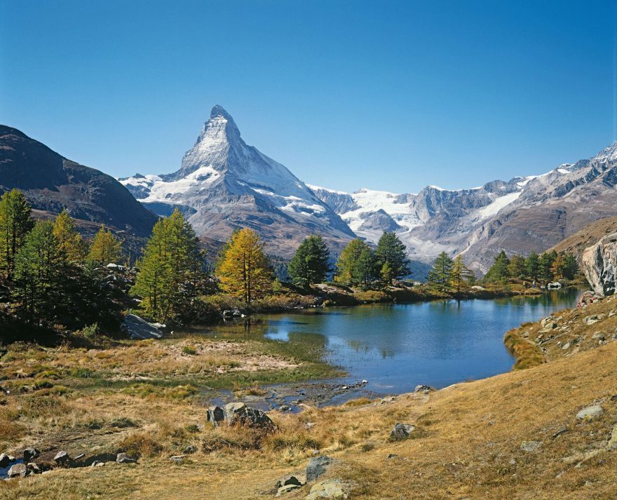 Výhled na majestátní Matterhorn