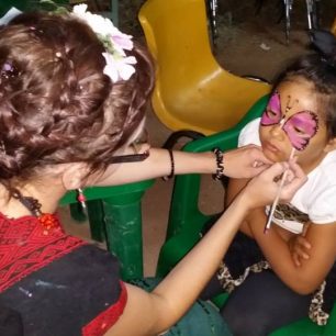 Mexické děti byly velmi vděčné za jakoukoliv činnost