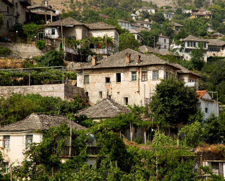 Kamenné domy, Gjirokaster