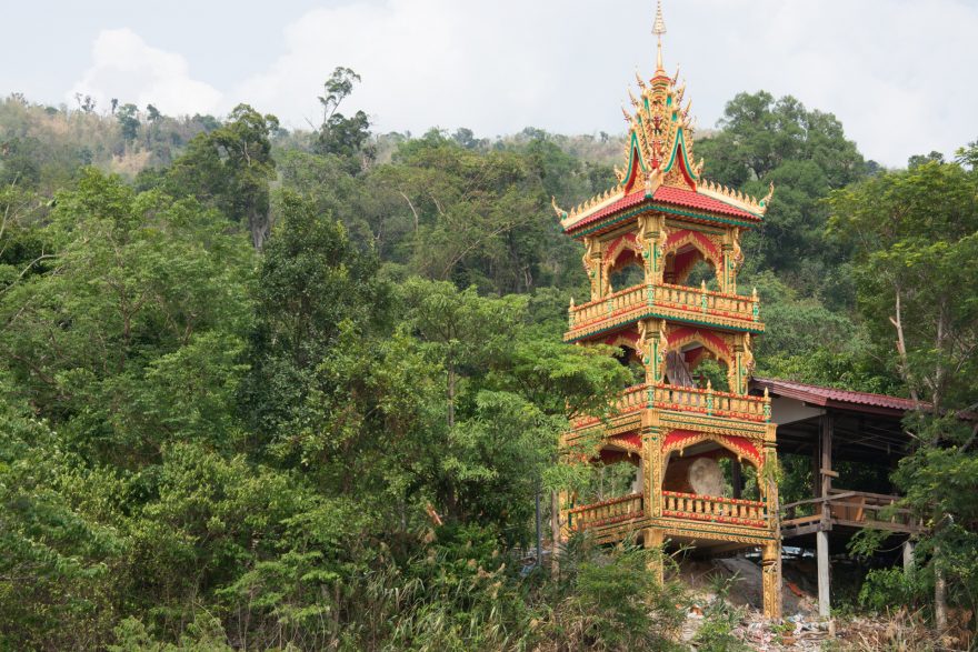 Chrám v Laosu