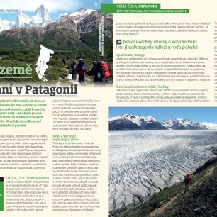 Trekování v Patagonii - Velmi větrná země