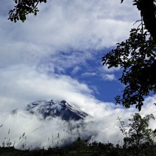 Výhled na vulkán Tungurahua (5 023 m)
