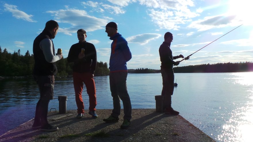 Chytáme ryby a klábosíme