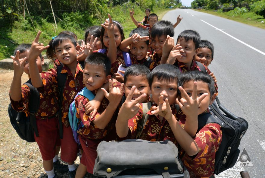 Děti na Sumatře