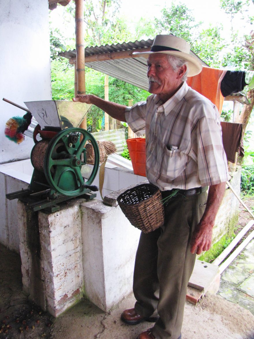 Pan Elias u drtiče, Kolumbie