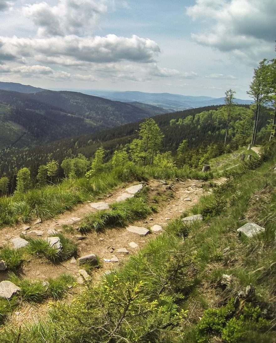 Jeseníky jsou pro běhání stvořené