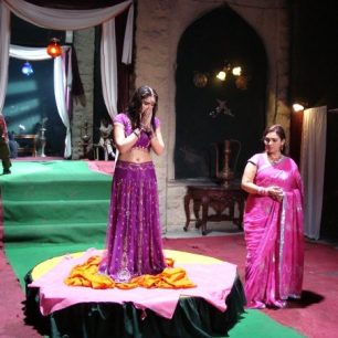 Natáčení filmu Manjeera