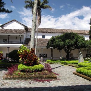 Vnitřní dvůr univerzity Caldas