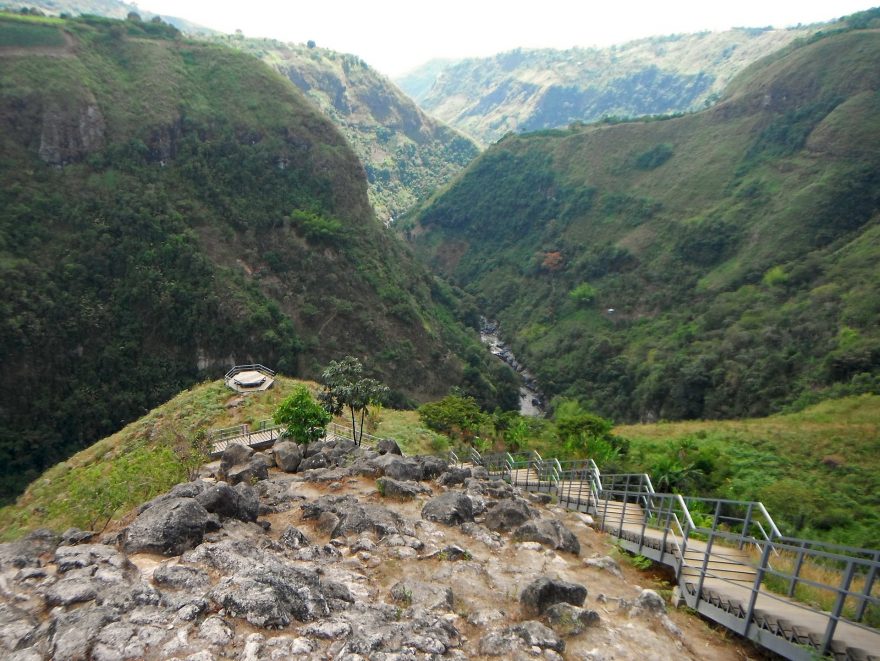 Vyhlídka na kaňon  v La Chaquira
